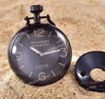 Replica Panerai PAM00581 All Black Face 8 Days Marker Table Clock